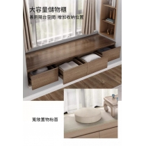 北歐 窗台 書枱 儲物櫃 80/100/120/140/150/160/180*60/80*35cm (IS9004)