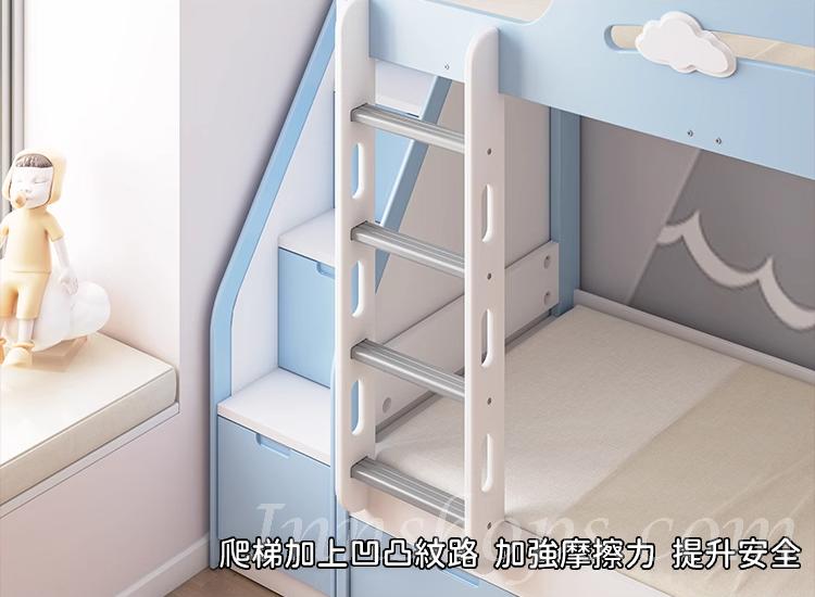 兒童皇國雲朵兒童床碌架床 76/83/90/98/100/108/120/128cm  (IS9022)