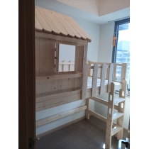 兒童皇國 松木實木 組合床 小朋友床*可訂做呎吋(不包床褥)(IS4848)