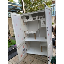 貓别墅 貓籠子 超大自由空間貓櫃 貓屋*60/90/120/180cm (IS8664)