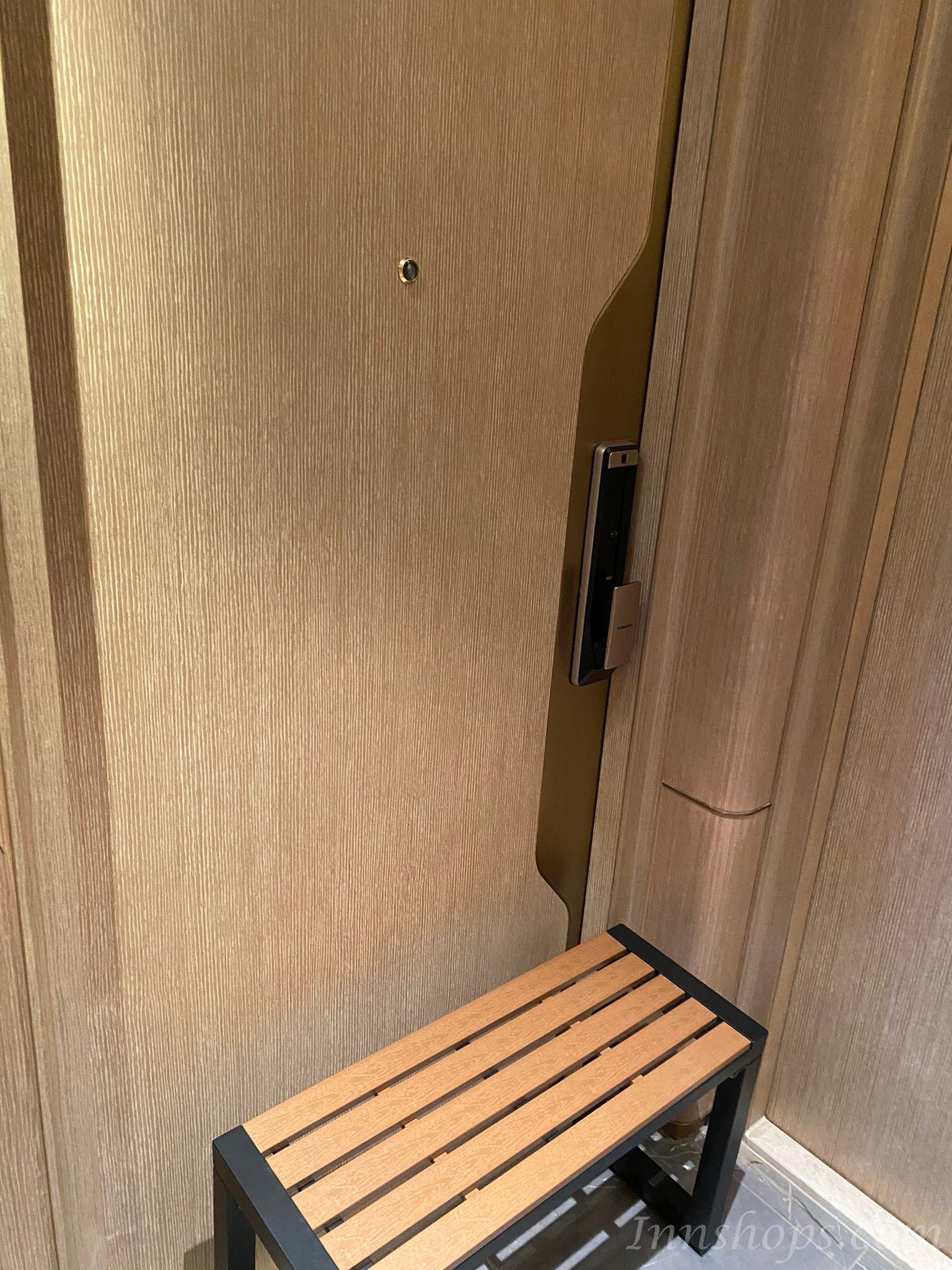 戶外學校家具庭院別墅 室外露天防曬桌子 餐桌椅*120cm/140cm（可自訂呎吋，歡迎查詢）(IS8279)