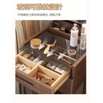 日式實木橡木 迷你小型梳妝台 送妝凳*40cm/50cm (IS7421)