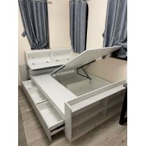 訂造 油壓床+3櫃桶+床頭櫃*可自訂呎吋 (不包床褥)（IS7940）