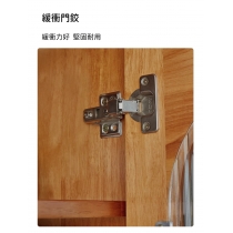 日式實木橡木系列 無門 雙門 書櫃組合 50cm/80cm/130cm*35cm*178cm (IS9027)