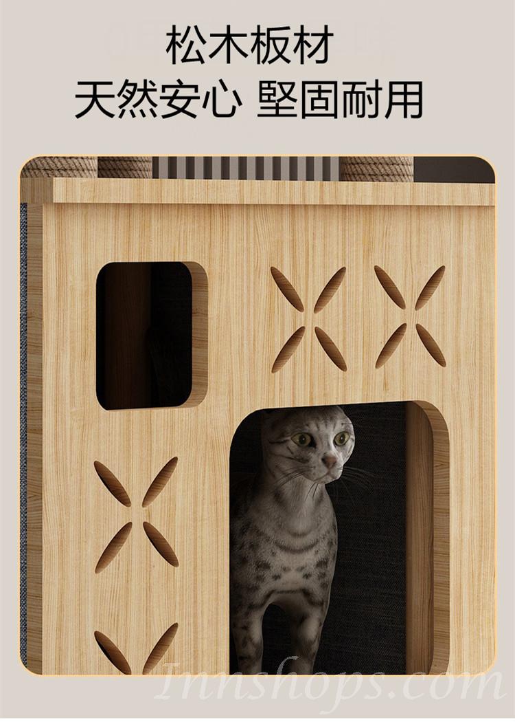 寵物傢俱系列 小戶型床頭櫃貓架貓窩40cm (IS7897)