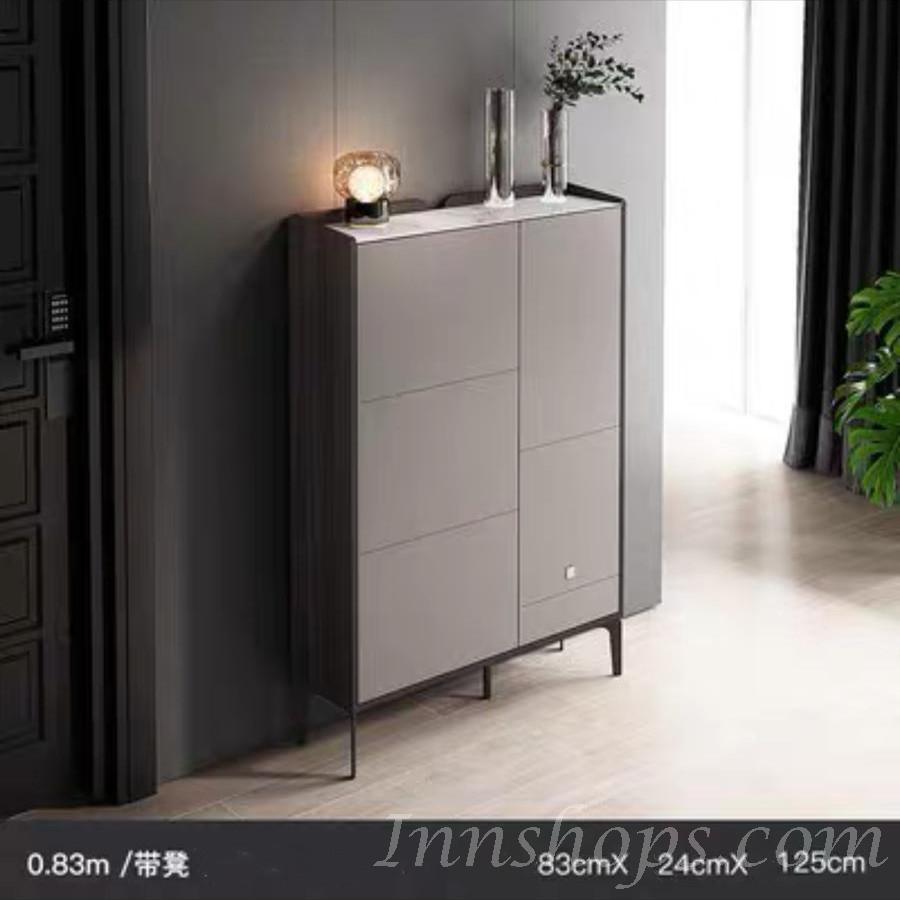 北歐現代 超薄大容量 換鞋凳 置物櫃 鞋櫃 60/83/93/113/133/143cm (IS8583)