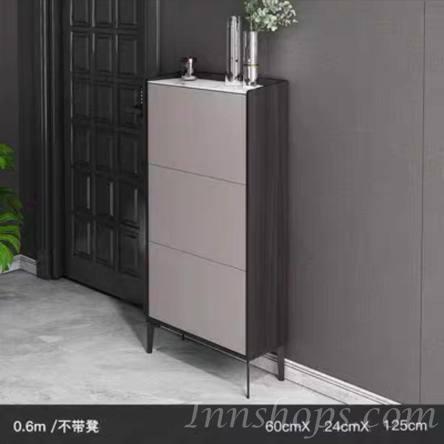 北歐現代 超薄大容量 換鞋凳 置物櫃 鞋櫃 60/83/93/113/133/143cm (IS8583)