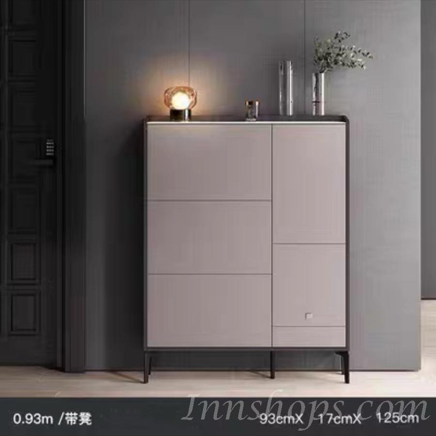 北歐現代 超薄大容量 換鞋凳 置物櫃 鞋櫃 60/83/93/113/133/143cm (IS8583)