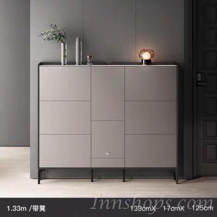 北歐現代 超薄大容量 換鞋凳 置物櫃 鞋櫃 60/83/93/113/133/143cm (IS8583)