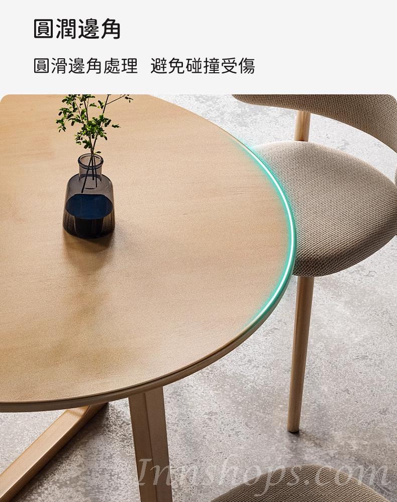  日式實木橡木系列 圓型 餐枱餐椅 組合 直徑60cm/70cm/80cm/90cm/100cm/120cm x 75cm (IS9045)