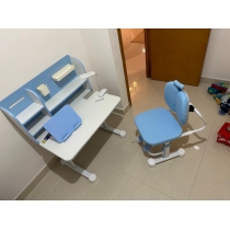 兒童皇國 學校家具 可升降 書台椅桌子套裝80cm（IS8467）