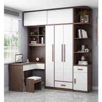 時尚  L型書枱連衣櫃 轉角電腦桌*110cm/140cm/150cm/170cm/180cm/200cm/210cm/240cm (IS9044)