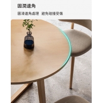  日式實木橡木系列 圓型 餐枱餐椅 組合 直徑60cm/70cm/80cm/90cm/100cm/120cm x 75cm (IS9045)