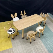 學校傢私兒童傢私系列 可愛動物 造型枱 動物櫈 140cm/180cm/120cm/100cm x 100cm/120cm/60cm/50cm x 50cm (IS9049)