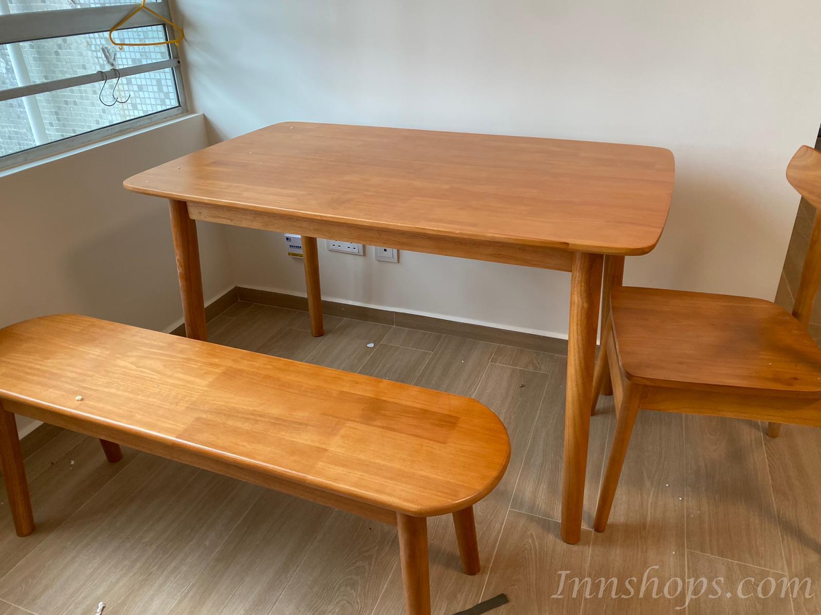 日式實木橡木系列 餐桌/餐桌椅组合*120/130/140/150/160cm (IS8426)