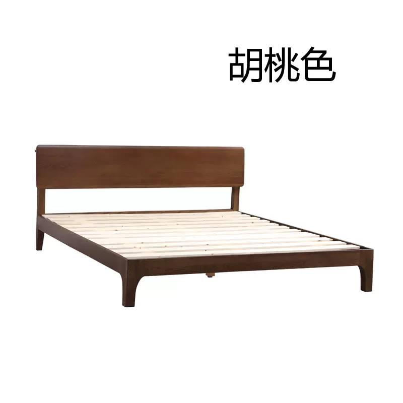 北歐實木紅橡木系列 實木 單人床 / 雙人床 100/120/135/150/180cm(IS9065)