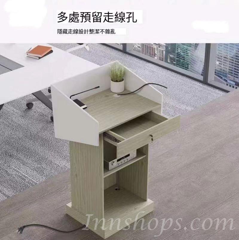 演講台 培訓講台 迎賓桌 接待台 會議室主持台 教師桌*73cm (IS9084)