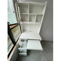 田園純白 象牙白系列 書枱 電腦枱  80/90cm(IS8306)