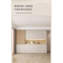 田園純白 象牙白系列多用途儲物/餐邊中空櫃 多個款式 (IS8803)