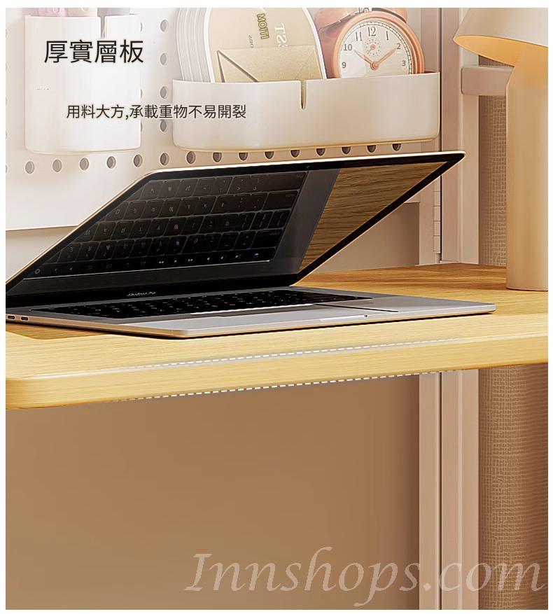 可折叠洞洞板電腦台 書枱 書桌60cm/80cm/100cm*48cm*136.5 (IS9100)