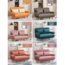 時尚折疊 猫爪皮 科技布 梳化床 80cm/90cm/100cm/110cm/120cm/130cm/140cm/150cm(IS8447)