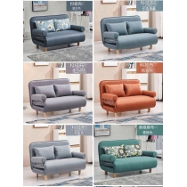 時尚折疊 猫爪皮 科技布 梳化床 80cm/90cm/100cm/110cm/120cm/130cm/140cm/150cm(IS8447)