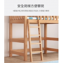 兒童皇國 全實木櫸木高架床 上床下書桌衣櫃 組合床 80cm/90cm/100cm/120cm/135cm/150cm*190cm*180cm(IS9111)