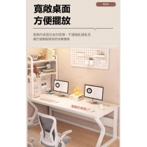 時尚 雙人轉角書枱 書架電腦台 辦公桌 電競桌子*60cm/80cm (IS9147)