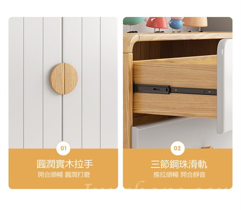 兒童皇國 收納衣櫃組合家具 環保童趣收納儲物櫃 70cm/110cm (IS7975)