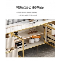 意式氣派系列 岩板 電視櫃 梳妝枱 一體式組合203cm/223cm*40cm*142cm,140cm/160cm*40cm*60cm,83cm*40cm*142cm (IS9164)