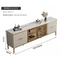 意式氣派系列 岩板 電視櫃 梳妝枱 一體式組合203cm/223cm*40cm*142cm,140cm/160cm*40cm*60cm,83cm*40cm*142cm (IS9164)