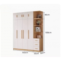 時尚系列 衣櫃組合 收納儲物櫃*80cm/120cm/130cm/160cm/170cm/210cm (IS9167)