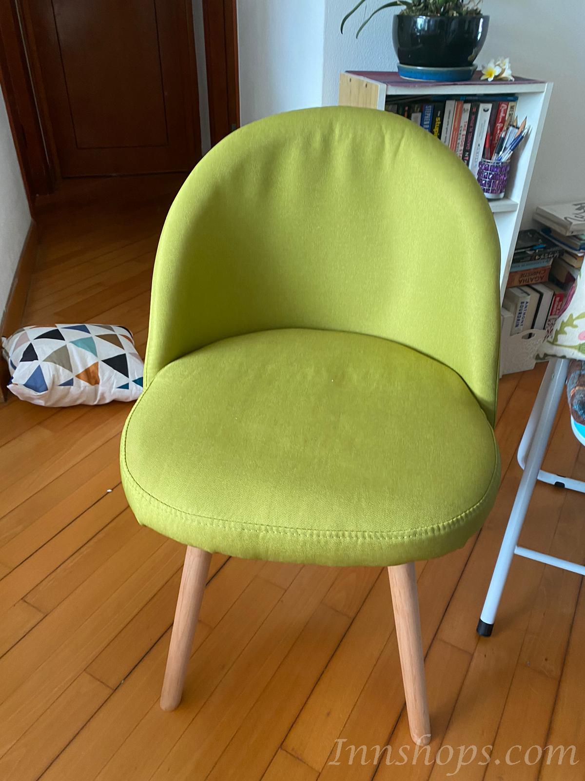 時尚系列 學校家具實木櫸木餐椅 靠背椅 / 可旋轉椅子42cm(IS8227)