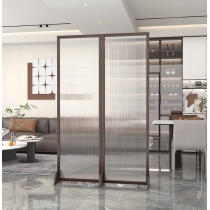 日式實木 仿長虹玻璃 屏風 玄關茶室 客廳屏風 80cm/100cm/120cm/150cm/180cm/160cm/200cm/240cm*2.5cm*180cm/190cm (IS9197
