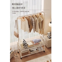 日式簡約 衣帽架 置物架 掛衣架60cm/90cm*30cm*165cm (IS9228)