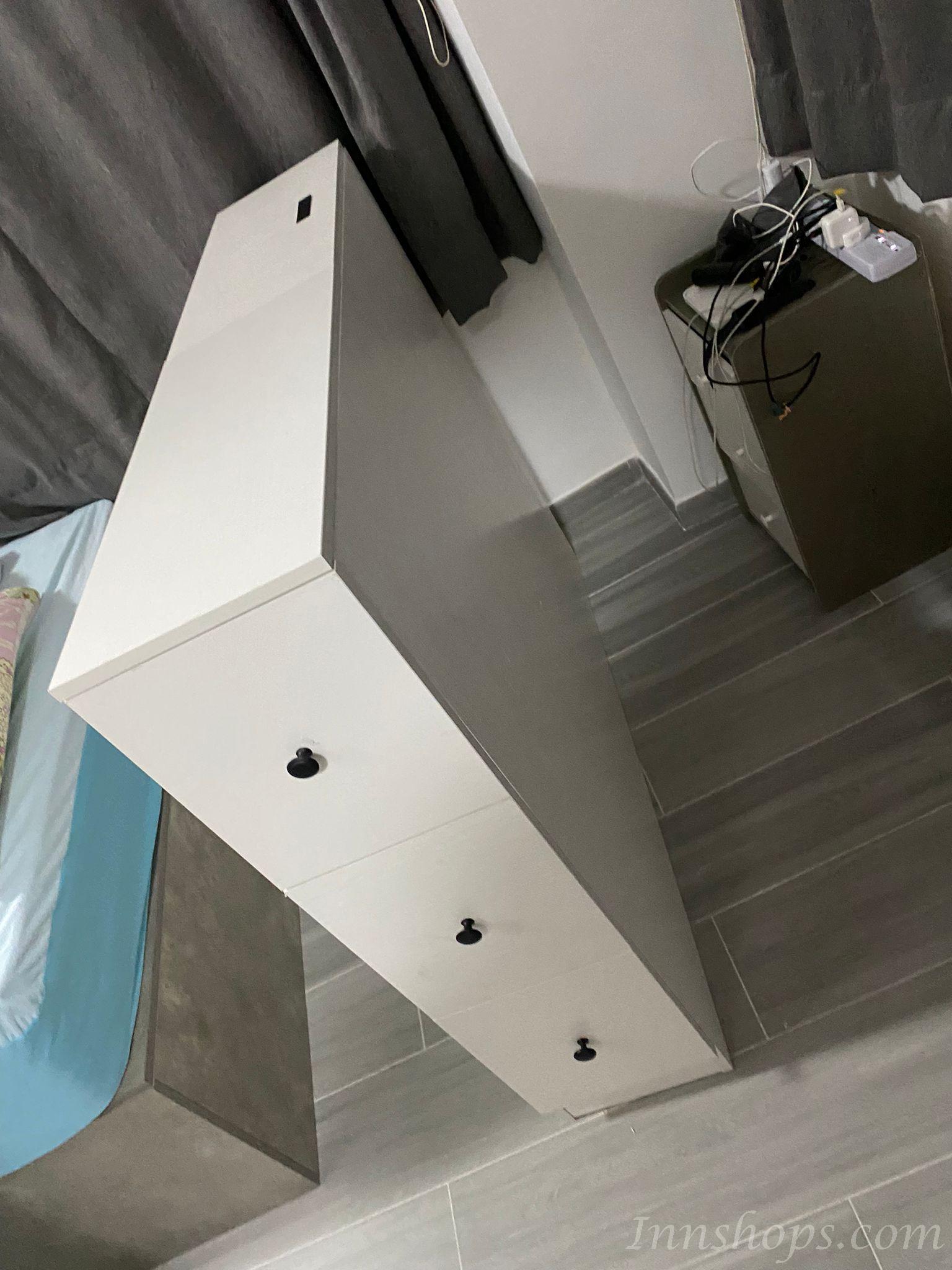 時尚系列 床頭窄櫃床尾櫃 長條 罅隙 儲物櫃120cm/135cm/150cm/180cm/200cm/220cm/240cm*25cm*40cm/60cm/100cm (IS9141)