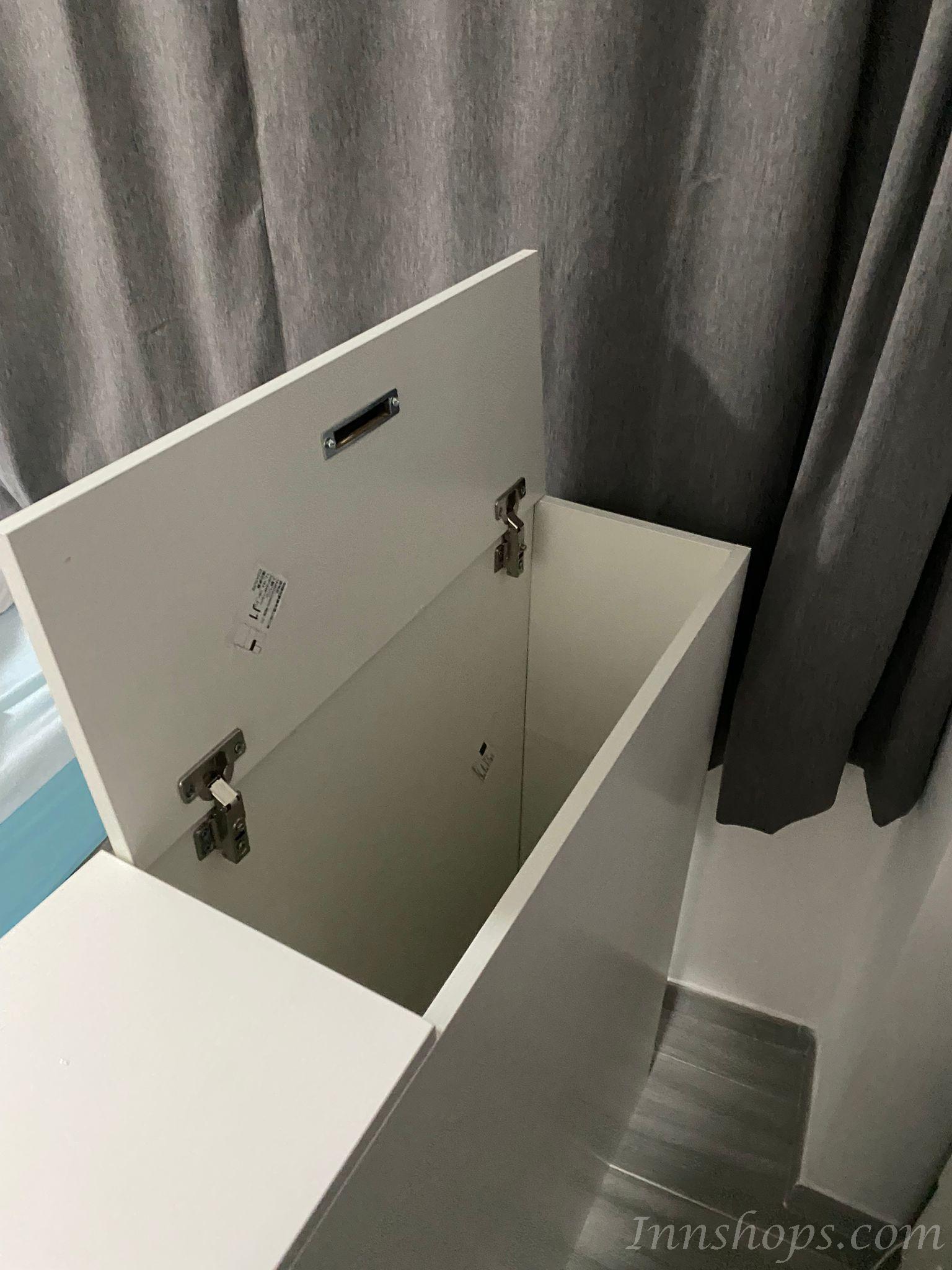 時尚系列 床頭窄櫃床尾櫃 長條 罅隙 儲物櫃120cm/135cm/150cm/180cm/200cm/220cm/240cm*25cm*40cm/60cm/100cm (IS9141)