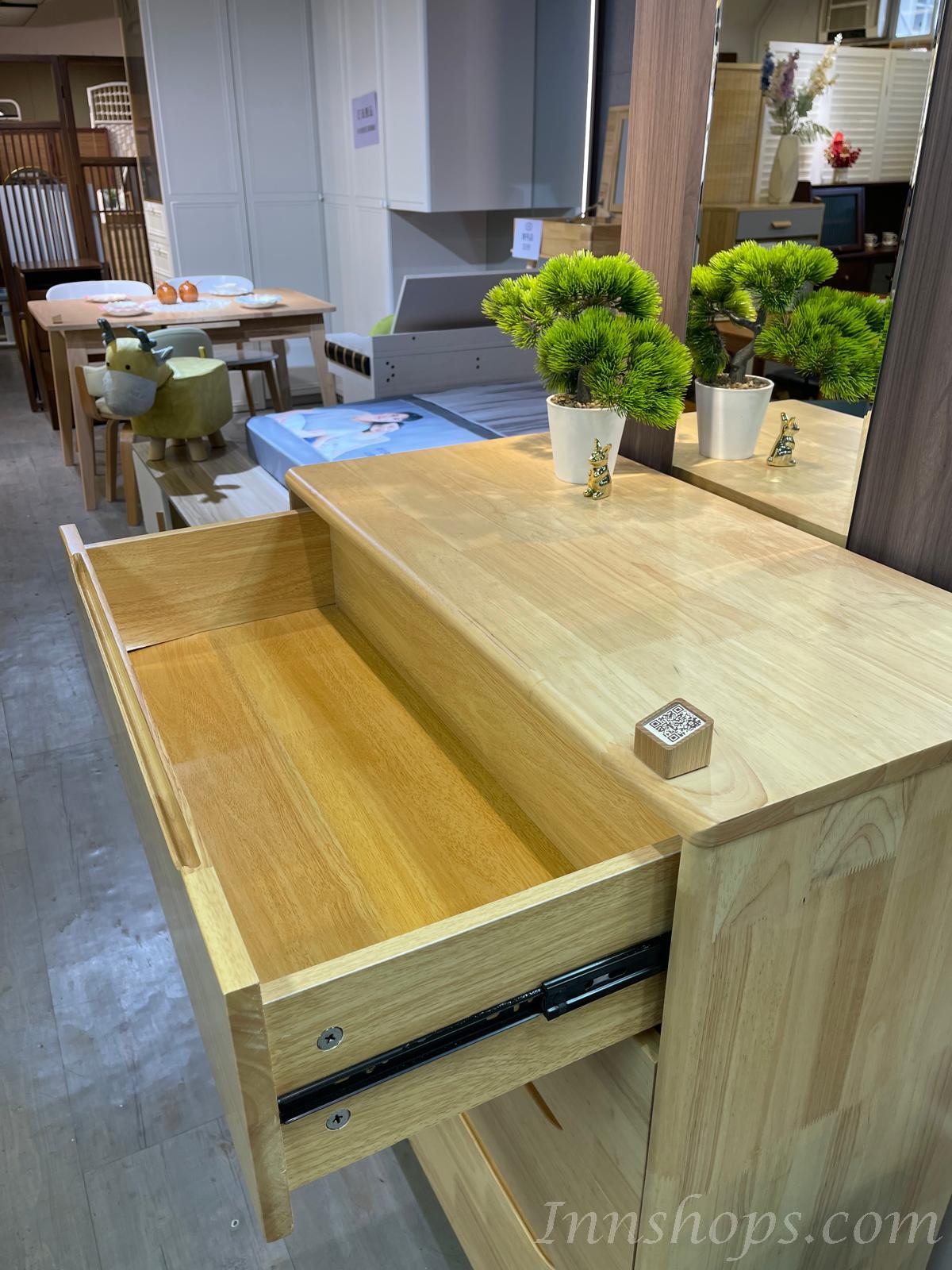 日式實木橡木 4/5斗櫃 *80cm (IS2317)