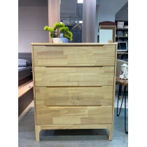 日式實木橡木 4/5斗櫃 *80cm (IS2317)