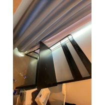 時尚學校家具簡約現代書桌 一體書架學習寫字桌電腦書台*80/100/120/140cm (IS8502)