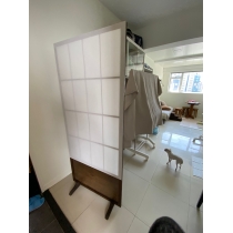日式 實木 摺疊 移動 遮擋 屏風 60/80*180cm (IS8897)