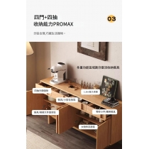 北歐實木白橡木系列 櫥櫃 廚房儲物櫃 餐邊櫃180cm（IS9333）