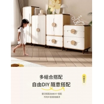 兒童皇國 衣櫃自由 儲物櫃多層衣櫃 收納櫃55cm/75cm(IS9336)
