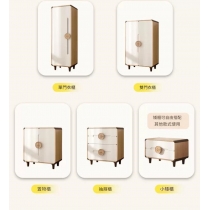 兒童皇國 衣櫃自由 儲物櫃多層衣櫃 收納櫃55cm/75cm(IS9336)