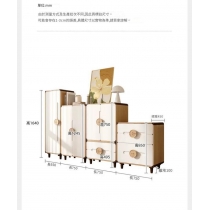 兒童皇國 衣櫃自由 儲物櫃多層衣櫃 收納櫃55cm/75cm(IS9336)