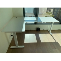 時尚 轉角 升降 書枱 電腦枱120cm/140cm/160cm/180cm*100cm/120cm*115cm (IS9255)
