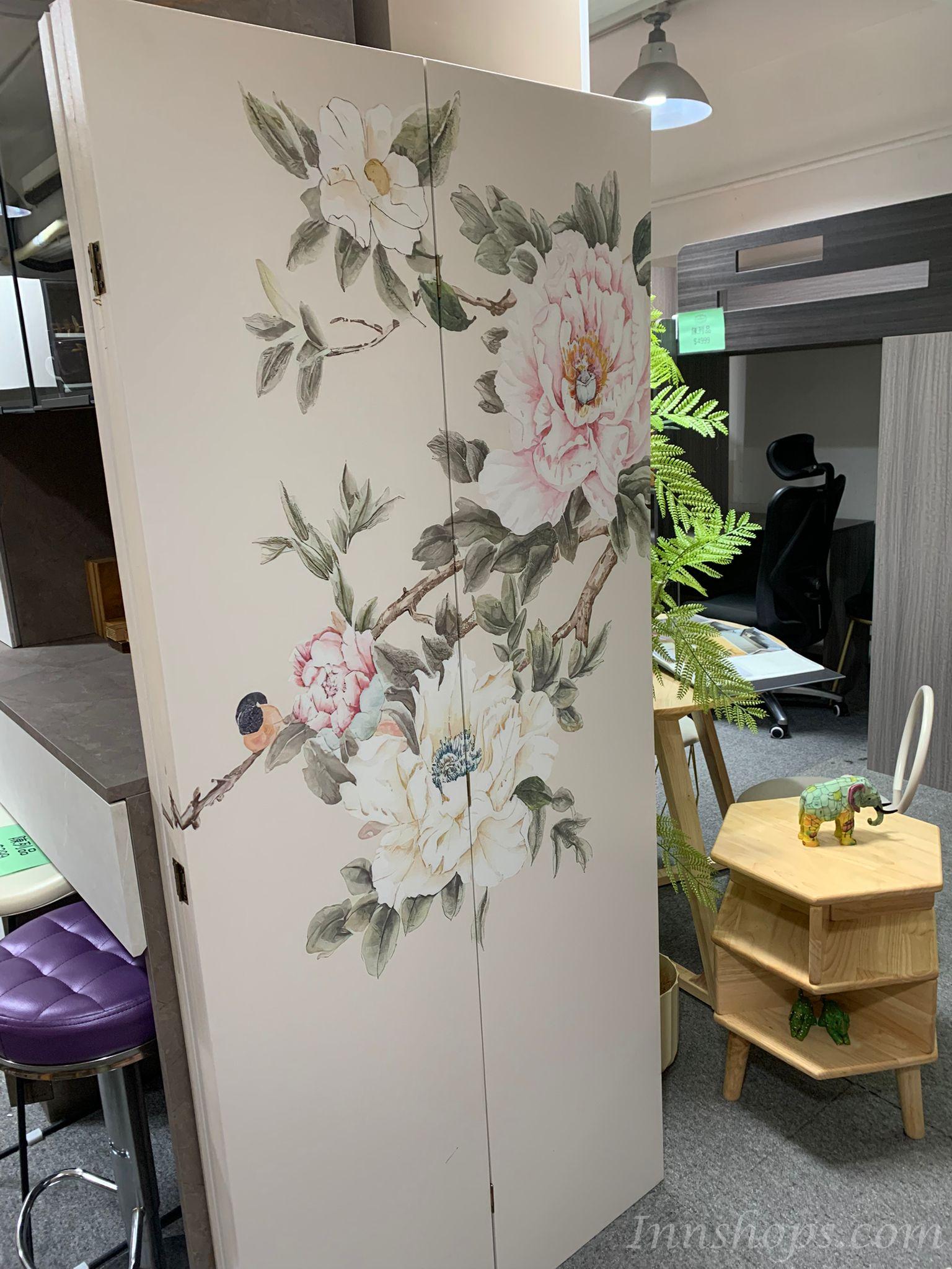 布藝雙面屏風 *防透光*屏風 180/190cm高*可自選片數(IS0270)
