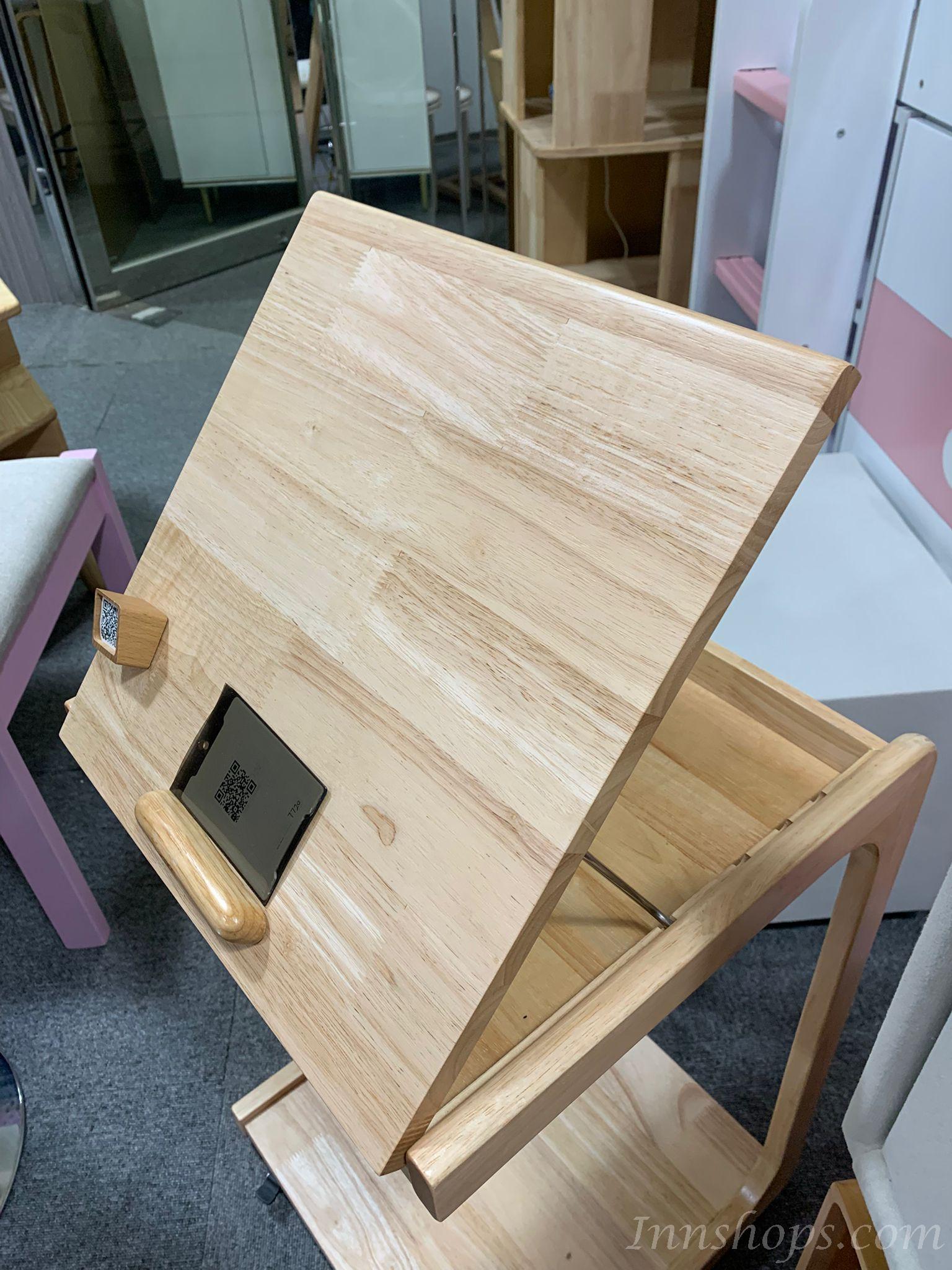 日式實木橡木 學校傢俬茶几*40/60/80cm (IS7720)