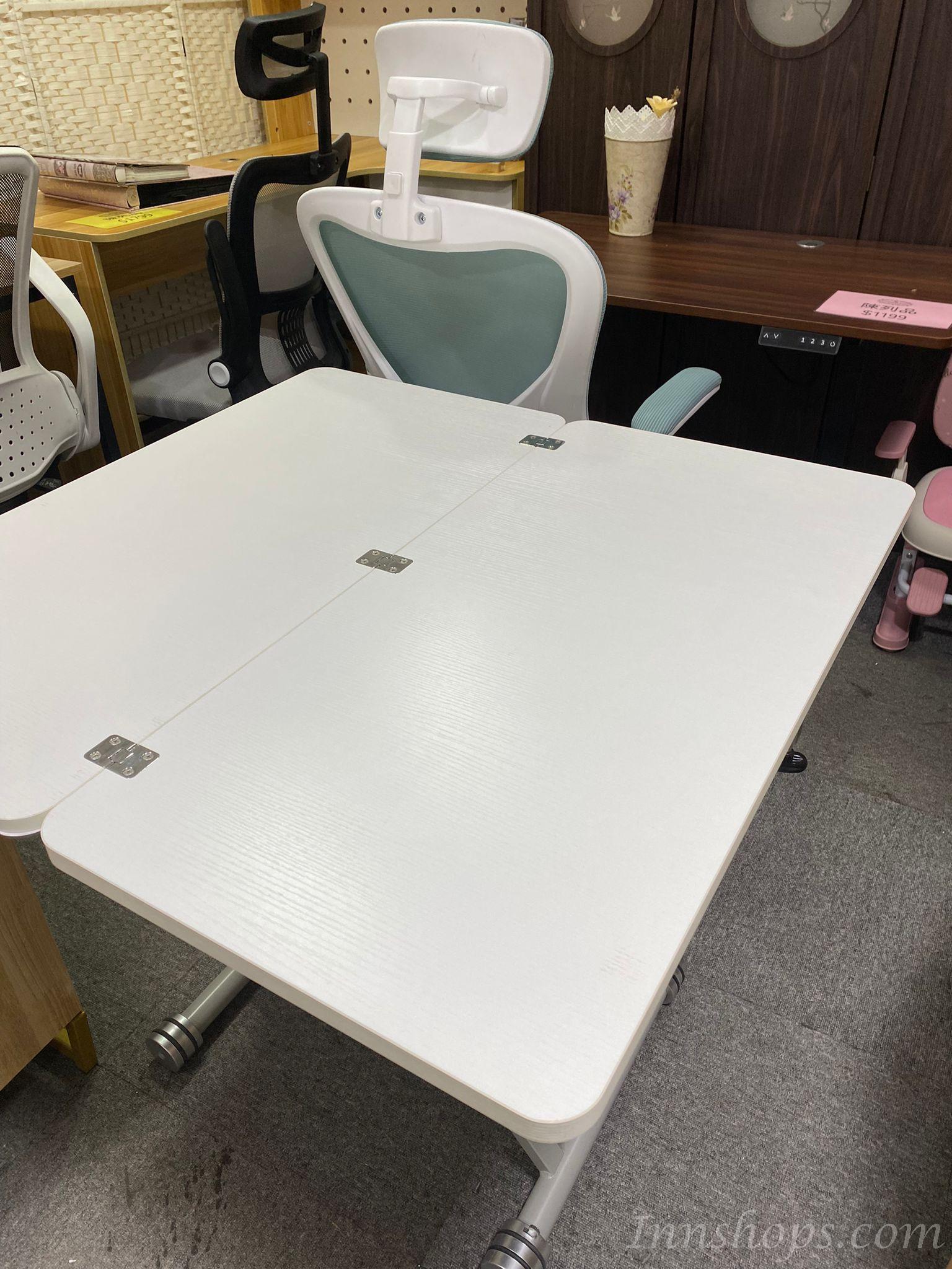 時尚系列 多功能可移動 折疊升降茶几餐桌兩用 80/90/100cm (IS8261)hold