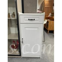 (陳列品一個$299,純白色儲物櫃 w35*d34*h98cm)   (IS8660)